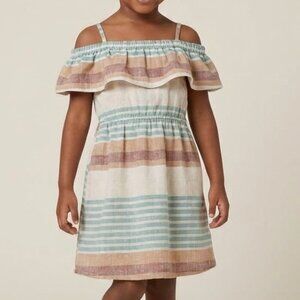 Youth O'Neill  Girls Dress Spaghetti Strap Stripe  -  Size Medium